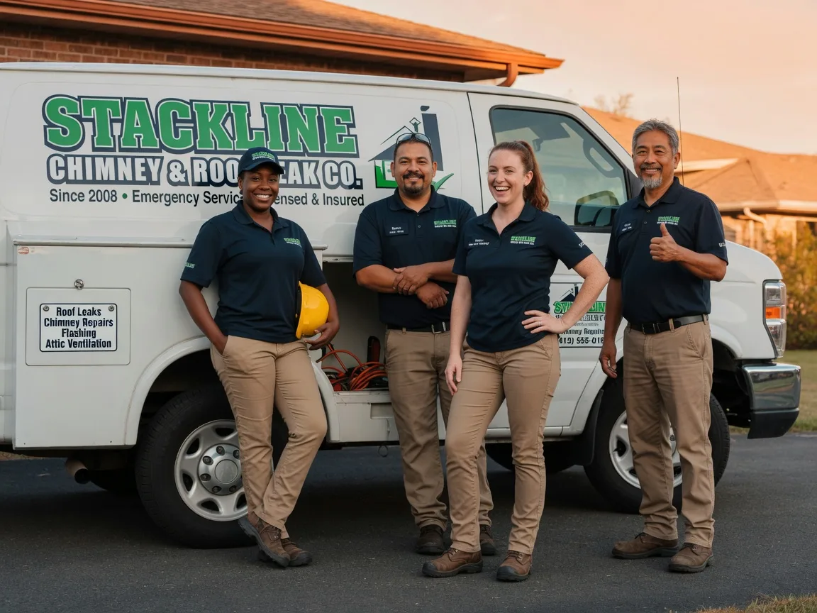 Chimney flashing repair company in Leslie, GA
